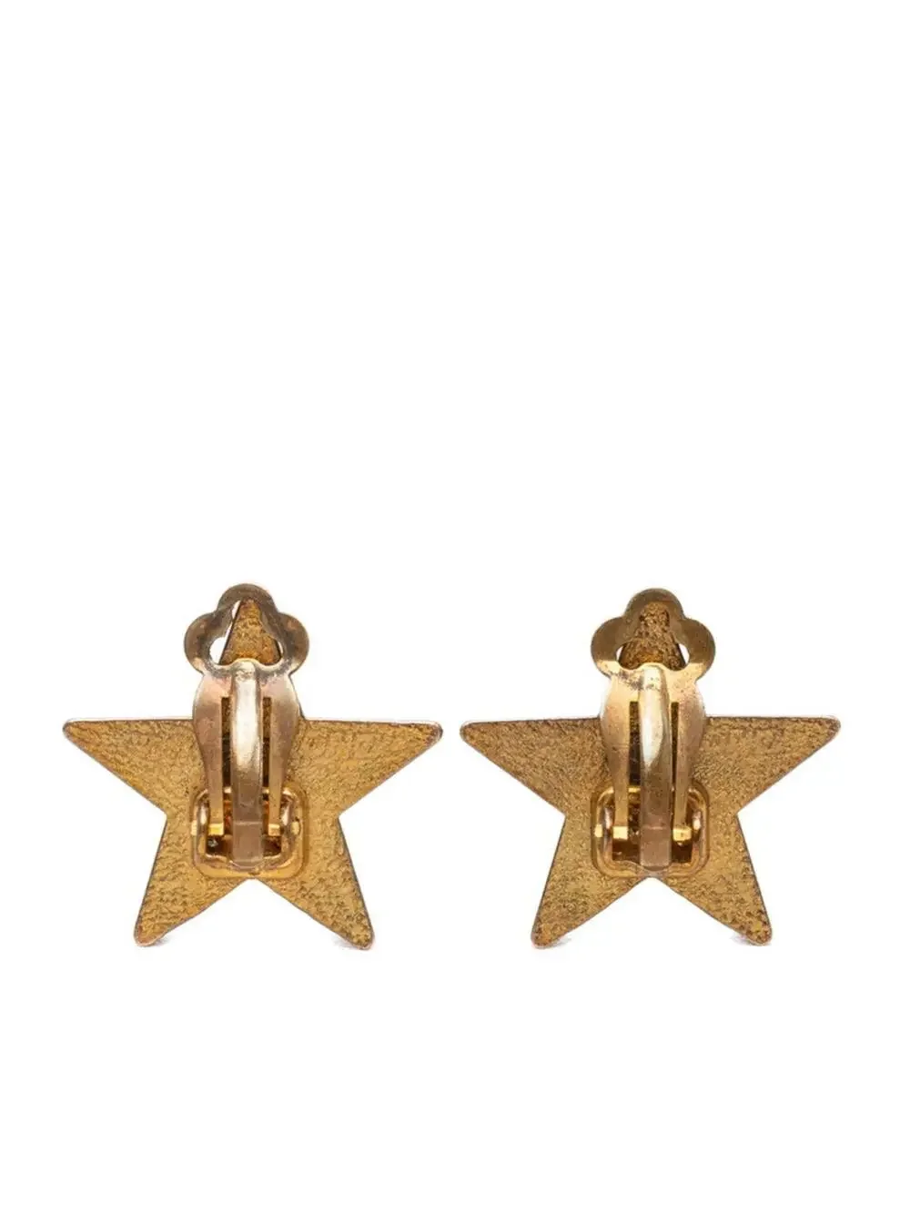 Chanel Cc Logo Star Clip-On Earrings #287793C66B